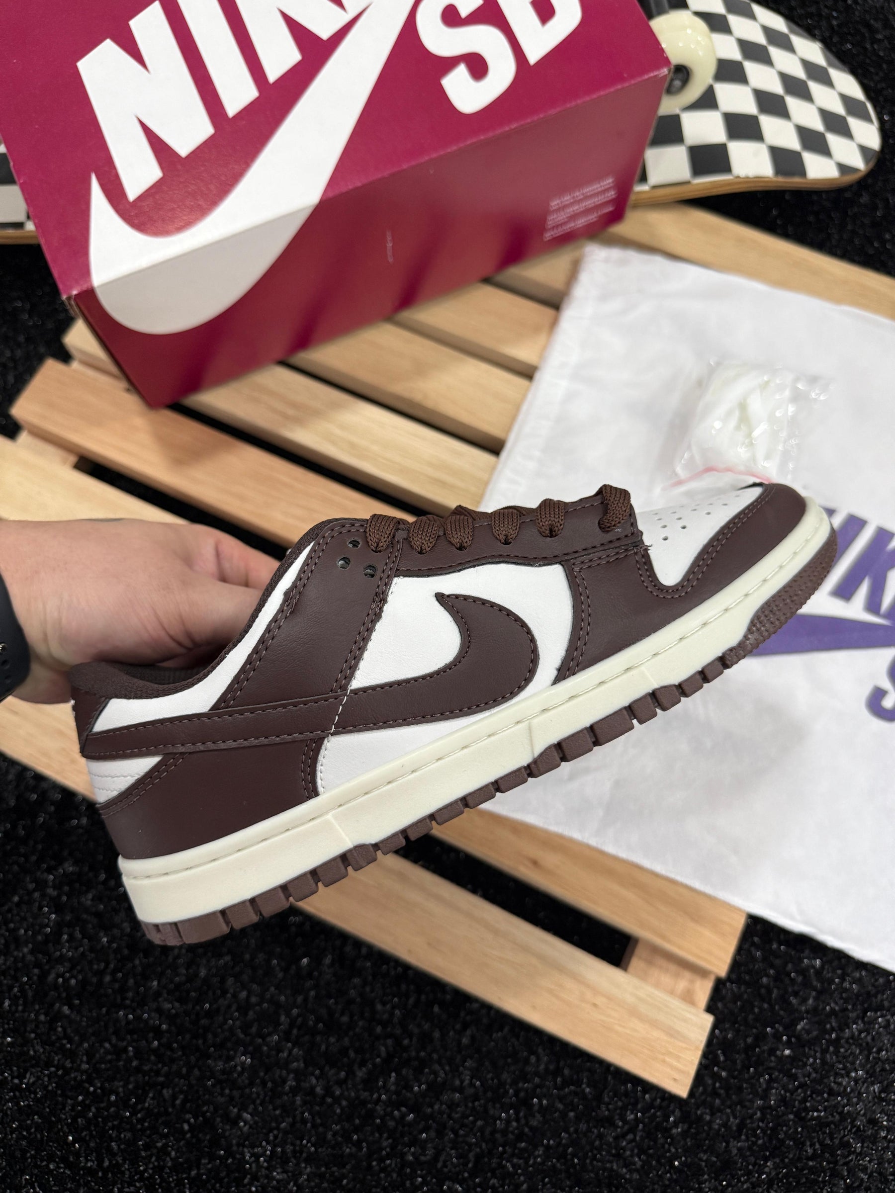 Tênis Unissex Nike Dunk Cacao Premium