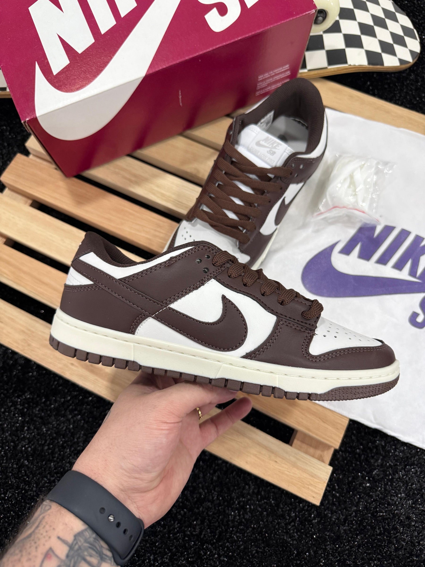 Tênis Unissex Nike Dunk Cacao Premium