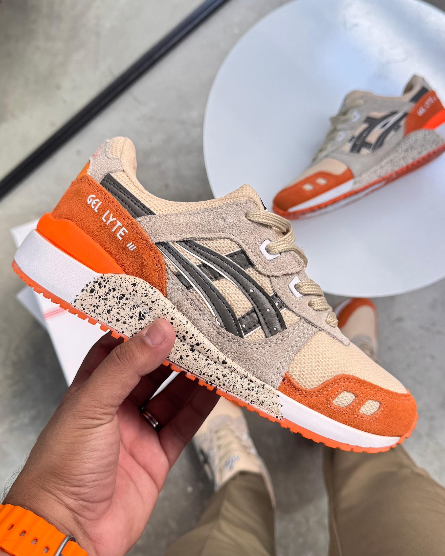 Tênis Masculino Asics Gel-Lyte III Premium (EM COURO)