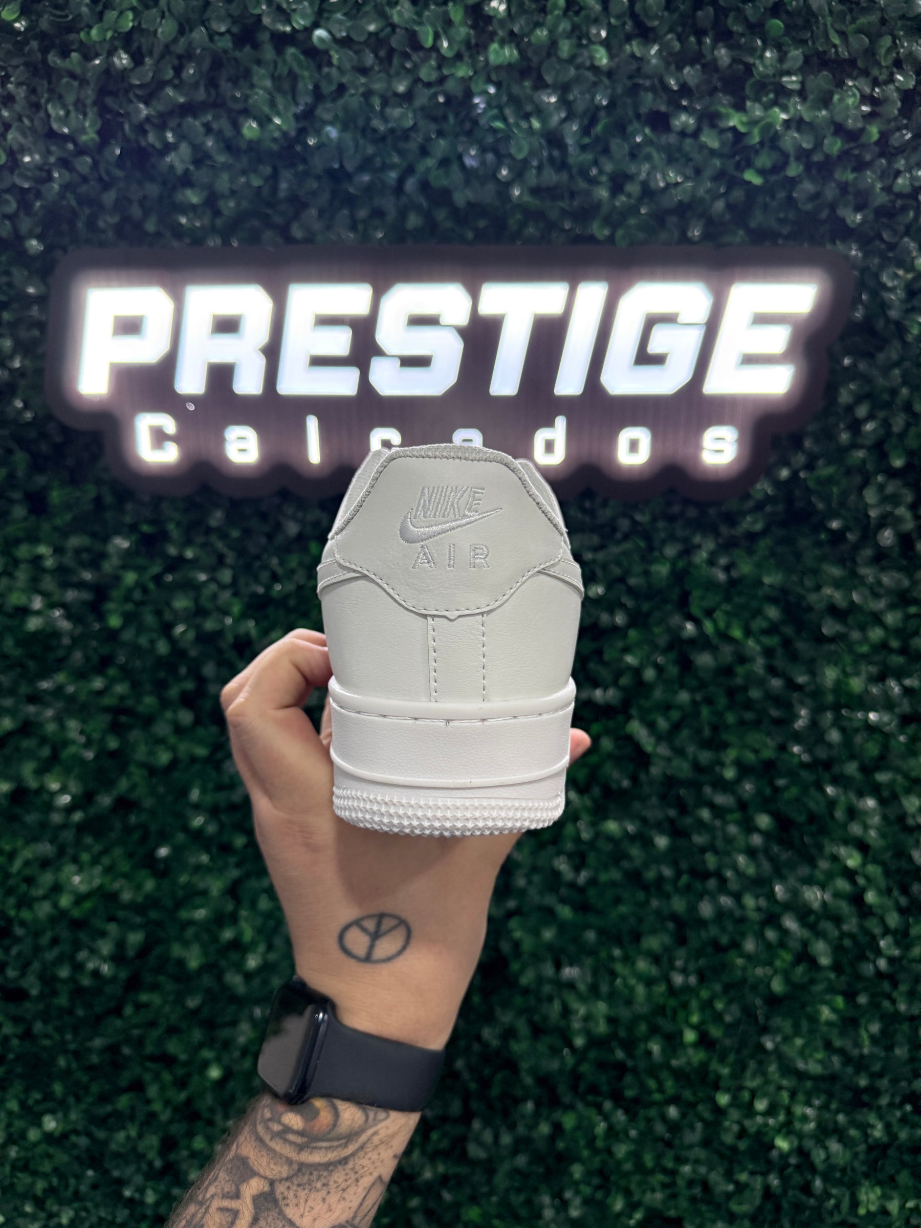 Tênis Unissex Air force 1 Branco Premium